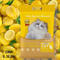 Best PetLemon Bentonite Cat Litter – Strong Clumping & Odor Control 30L - 20kg