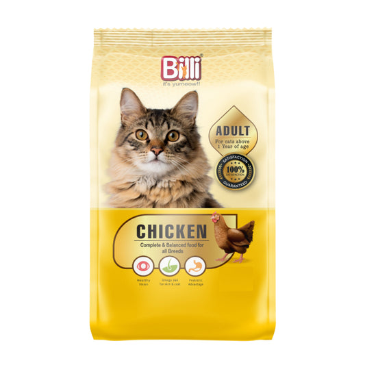 Billi Adult Dry Cat Food Real Chicken 3KG