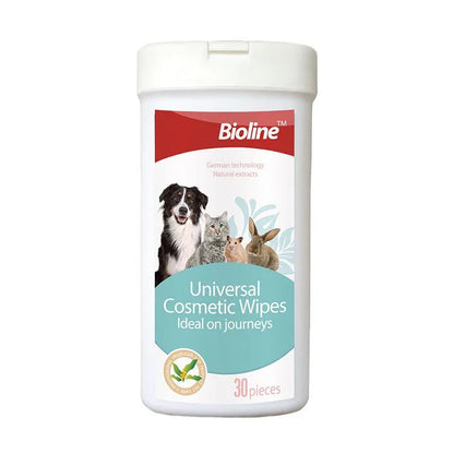 Bioline Universal Cosmetic Wipes (30pcs)