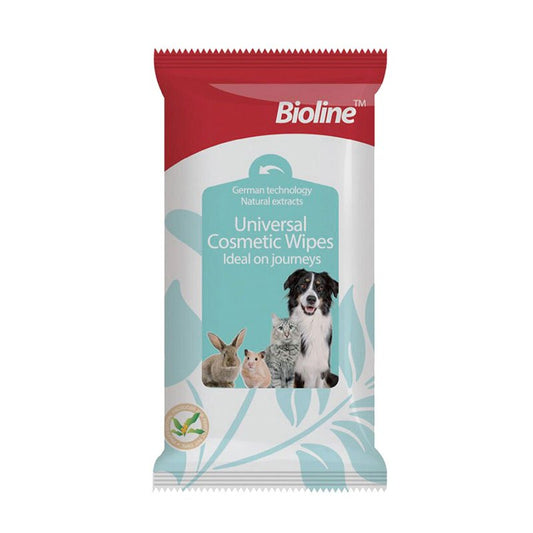 Bioline Universal Cosmetic Wipes for Pets 10pcs