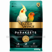 Birds Premium Gold Wings Complete Food for Parakeets 1000g