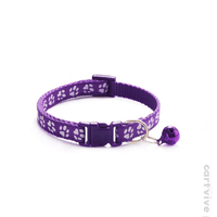 FootPrint Adjustable Collar Bell - Adjustable Collar For Cat Random Color