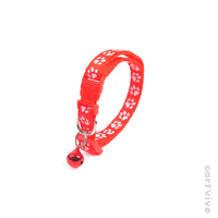 FootPrint Adjustable Collar Bell - Adjustable Collar For Cat Random Color