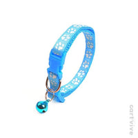 FootPrint Adjustable Collar Bell - Adjustable Collar For Cat Random Color