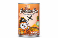 Captain Cat Caribbean Salmon Pesto Canned Wet Cat Food Adult 400g