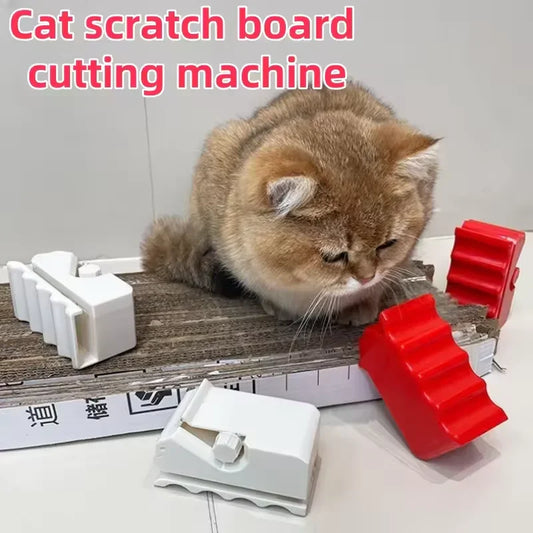 Cardboard Cutting Machine Cat Scratchers Homemade Cardboard Cutter Strip Stripper Plastic Handicraft DIY Home Corrugated Paper