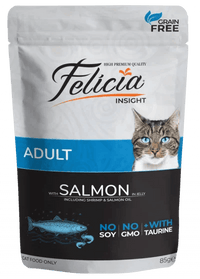 Felicia No Grain Pouch Adult Salmon 85g