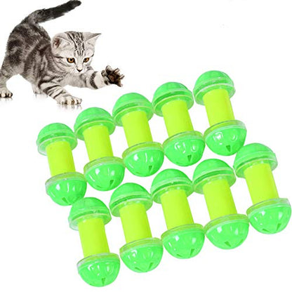 Cat Bell Creative Dumbbell Designed Kitten Bell Toy Cat Jingle Bell Cat Toy Bell