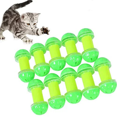 Cat Bell Creative Dumbbell Designed Kitten Bell Toy Cat Jingle Bell Cat Toy Bell