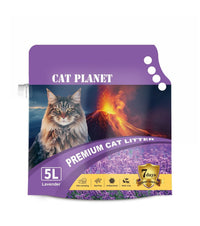 Cat Planet Premium Cat Litter – Lavender (5L)