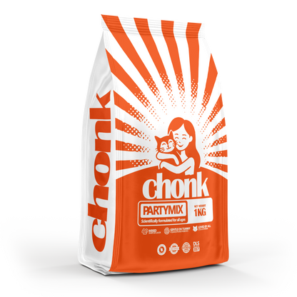 Chonk All Ages Cat Dry Food Partymix 1 KG