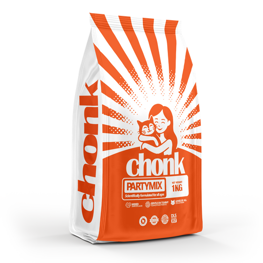 Chonk All Ages Cat Dry Food Partymix 1 KG