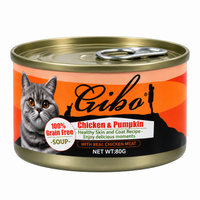 Gibo Chicken & Pumpkin Cat Wet Food – 80g 100% Grain Free