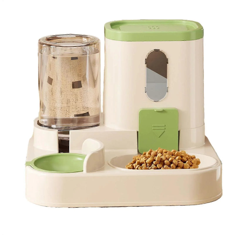Convenient Pet Food Water Dispenser Large Capacity Feeder Automatic Gravity Cat Dog Food Bowl
