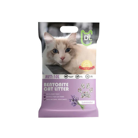 DL Bentonite Cat Litter Lavender Flavor 5L
