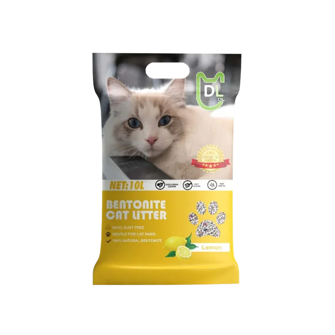 DL Bentonite Cat Litter Lemon Flavor 5L