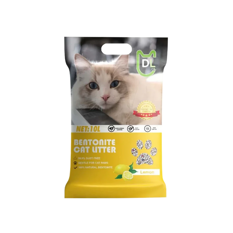 DL Bentonite Cat Litter Lemon Flavor 10L