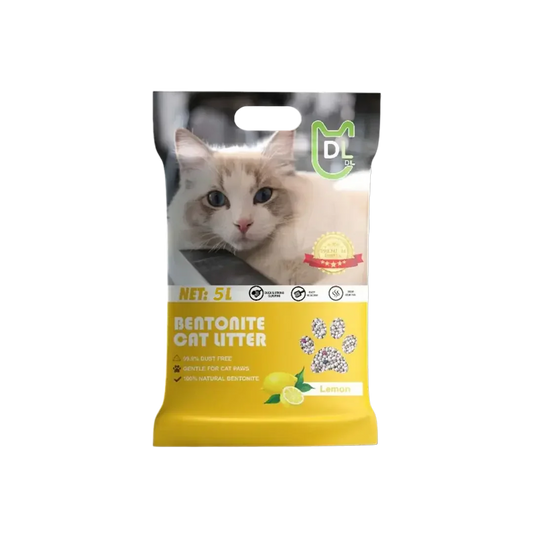 DL Bentonite Cat Litter Lemon 5L