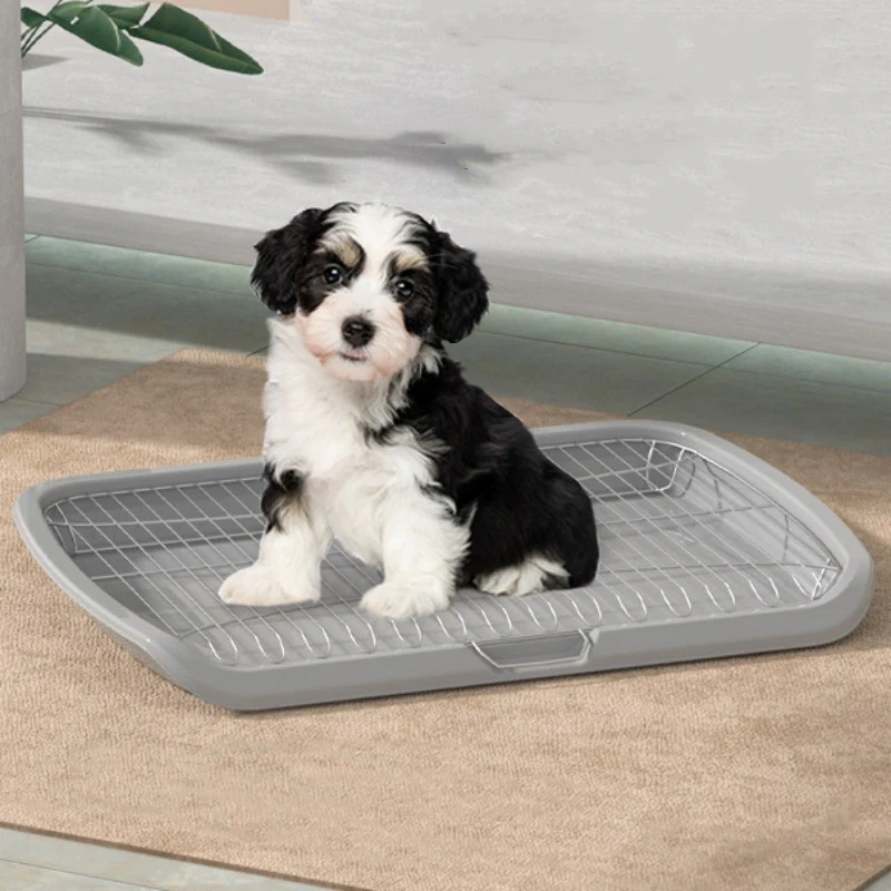 Stainless Steel Stepping Plate Dog Toilet Runpin 65/50cm Separate Design Easy to Disassemble Easy to Clean Dog Toilet