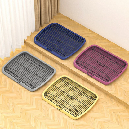 Stainless Steel Stepping Plate Dog Toilet Runpin 65/50cm Separate Design Easy to Disassemble Easy to Clean Dog Toilet