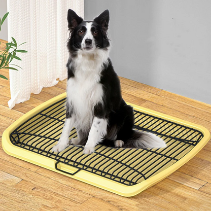Stainless Steel Stepping Plate Dog Toilet Runpin 65/50cm Separate Design Easy to Disassemble Easy to Clean Dog Toilet
