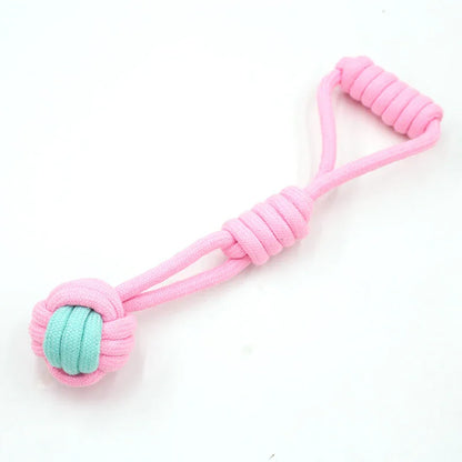 Rope Dog Toys Good Quality Fashionable Interactive Dog Chew Toy Random Color 1 Pcs