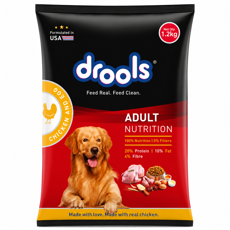Drools Adult Dry Dog Food Chicken & Egg 1.2kg