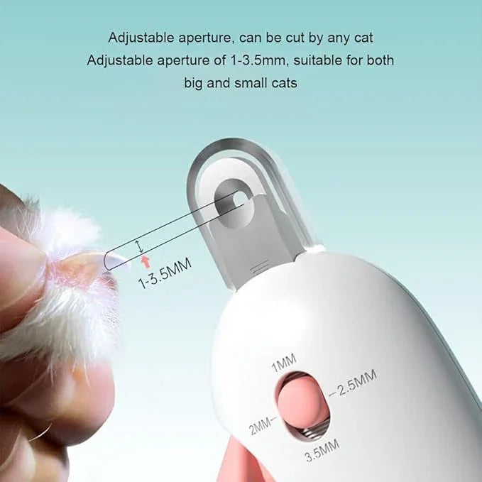 Professional Pet Nail Clippers with Adjustable Hole For Cats & Dogs
