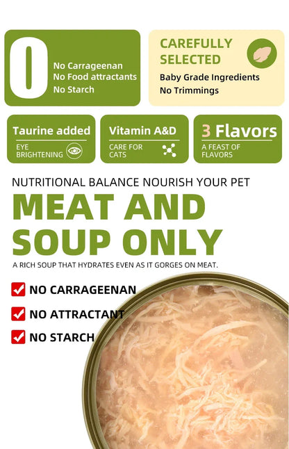 EASA Real Meat Broth 85g Chicken & Tuna can