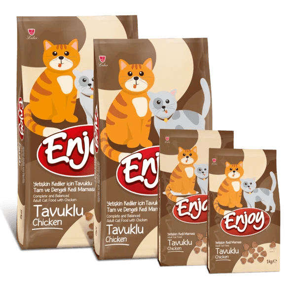 Enjoy Premium Adult Tavuklu Chicken Cat Food 2kg