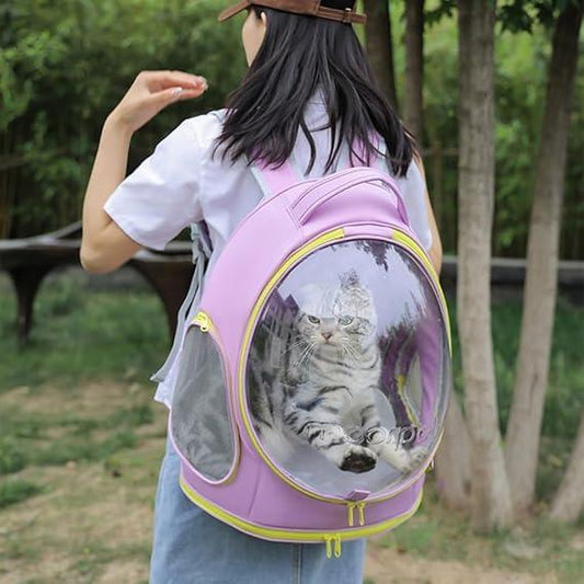 Versatile Soft Daypack Carrier Bag for Cats Comfortable and Easy to Carry Pet Backpack