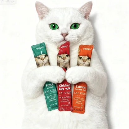 Faenbei Salmon  Antarctic Krill Cat Stick 15g Pet Snack Treats