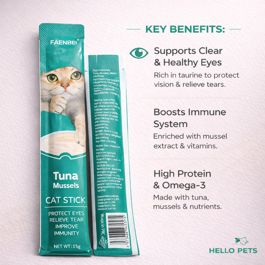 Faenbei Tuna & Mussels Cat Stick 15g Pet Snack Treats