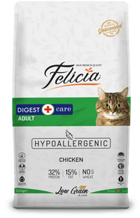 Felicia Low Grain Adult Digest care Cat Food Chicken 2kg