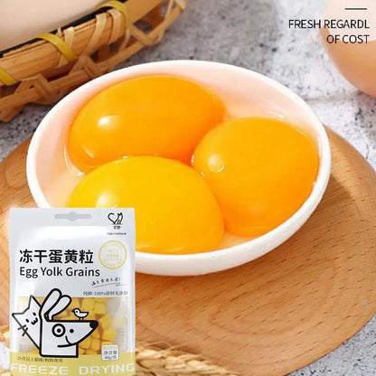 Freeze-dried Egg Yolk Granules Beautify Smoothing Cat Food Freeze-dried Snacks