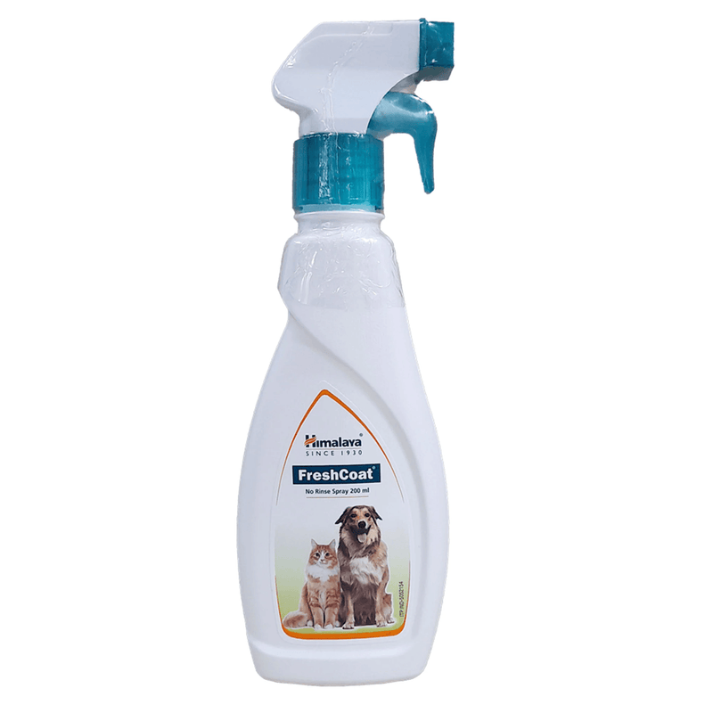 Himalaya FreshCoat No Rinse Spray for Dogs & Cats