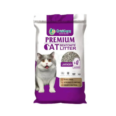 Frontera Premium Bentonite Cat Litter - Lavender 5L