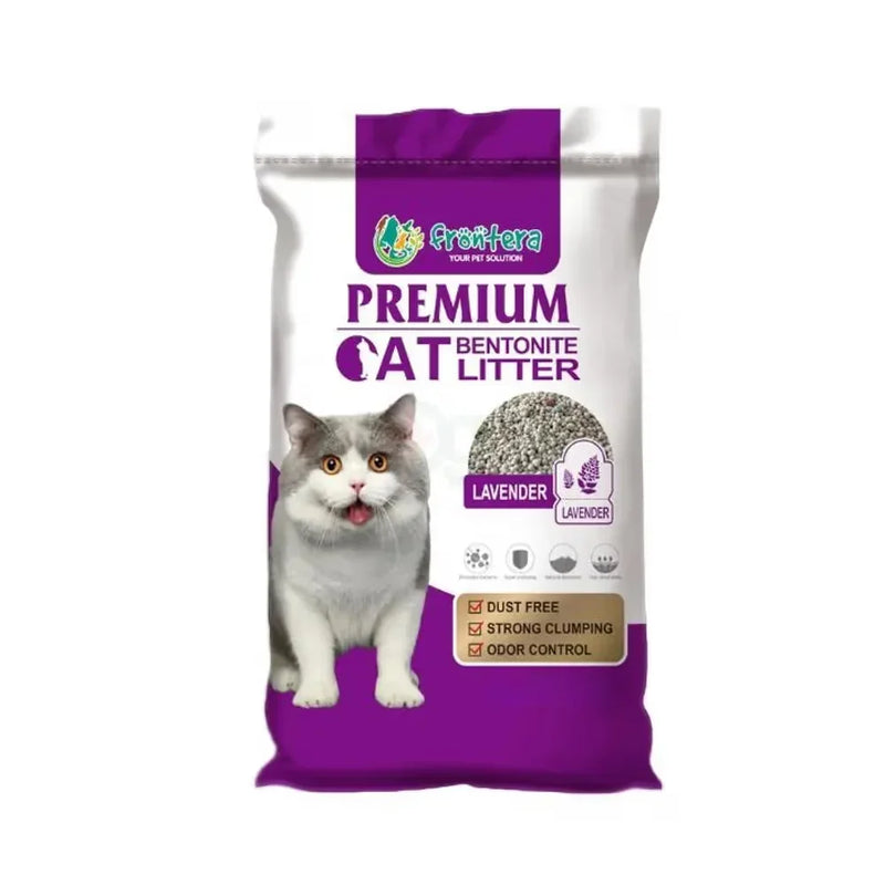 Frontera Premium Bentonite Cat Litter - Lavender 5L