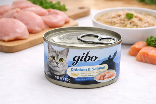 Gibo Chicken & Salmon Soup (80g