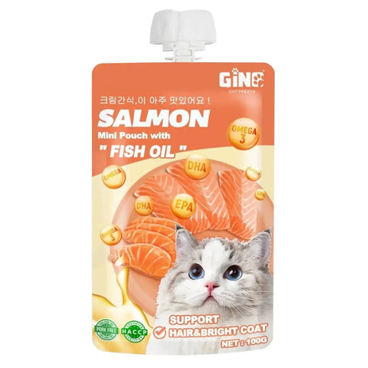 Gino Salmon Support Hair & Bright Coat 100g