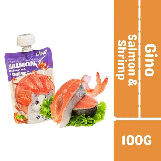 Gino Salmon Support Shiny Hair 100g