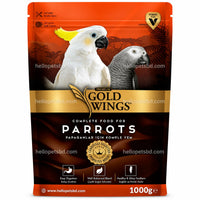 Gold Wings Premium Complete Food for Parrots 1000g