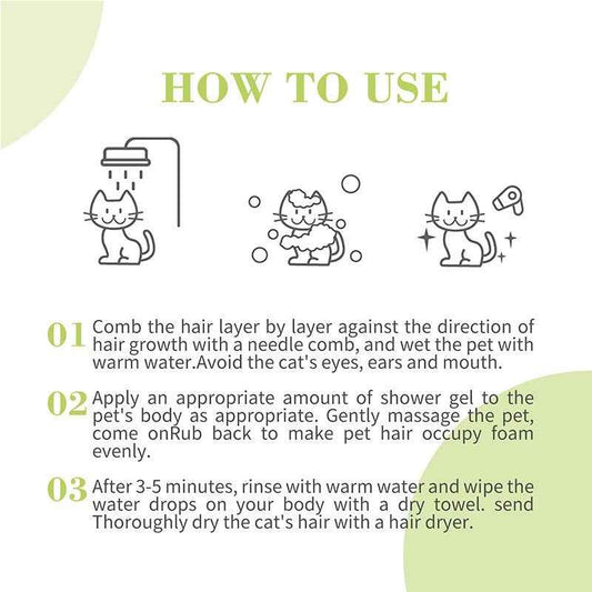 Bioline Insect Repellent Shampoo for Cats 200ml