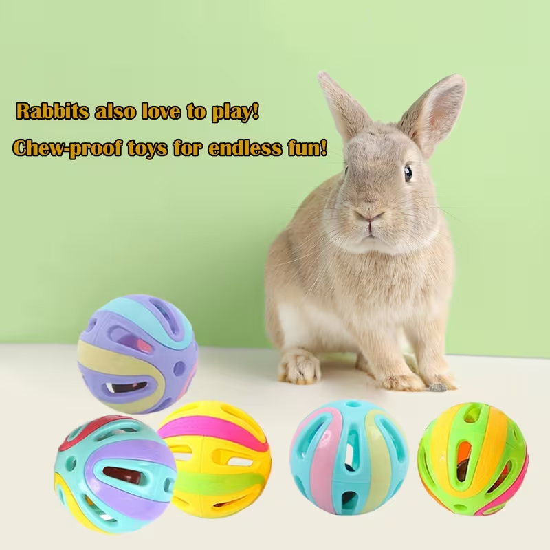 Hollow Plastic Ball, Crisp Sound, Bite-Resistant Design, Fun Play, Designed for Cats 1pcs Random Color