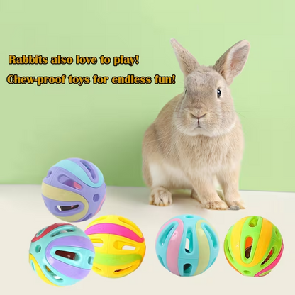 Hollow Plastic Ball, Crisp Sound, Bite-Resistant Design, Fun Play, Designed for Cats 1pcs Random Color