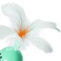 Interactive Cat Toy for Indoor Cat Feather Toys,Automatic Pet Exercise Toys,Tumbler Cat Toys for Play Cats
