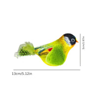 Hanging bird cat toy Interactive Cat Toy, No Batteries Needed, Indoor Pet Play, Natural Hunting Instincts, Plush Material
