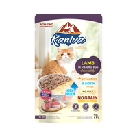 Kaniva Cat Pouch Lamb in Steamed Egg for all Ages 70g