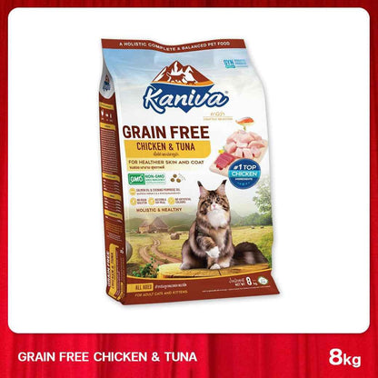 Kaniva Grain Free Cat Dry Food Chicken & Tuna 8kg