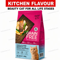 Kitchen Flavor Grain Free Dry Cat Food All Life Stage 400g